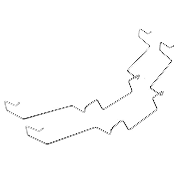 DGZZI DGZZI 2PCS CPU Radiator Fan Hook - Elastic Steel Bracket for 12cm Fans | Secure & Durable - View 4 of 6