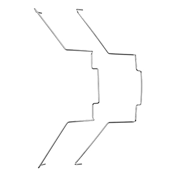 DGZZI DGZZI 2PCS CPU Radiator Fan Hook - Elastic Steel Bracket for 12cm Fans | Secure & Durable - View 3 of 6