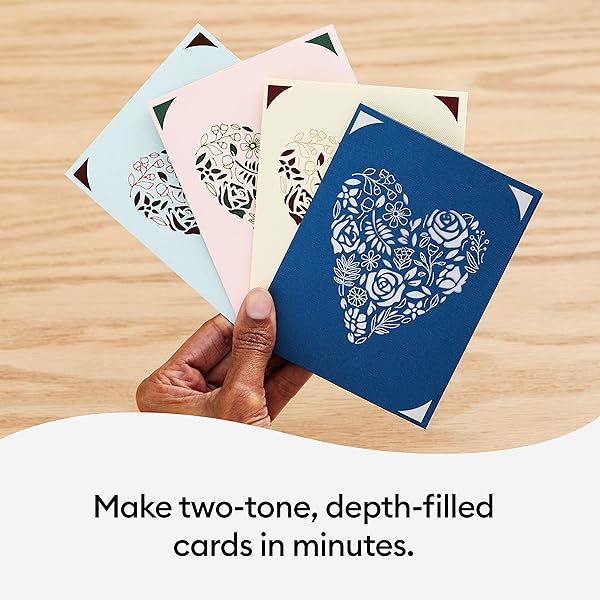 Cricut Create Stunning Depth-Filled Birthday & Thank You Cards with Cricut Insert Cards R10 - Compatible with Joy, Maker & Explore - View 4 of 10