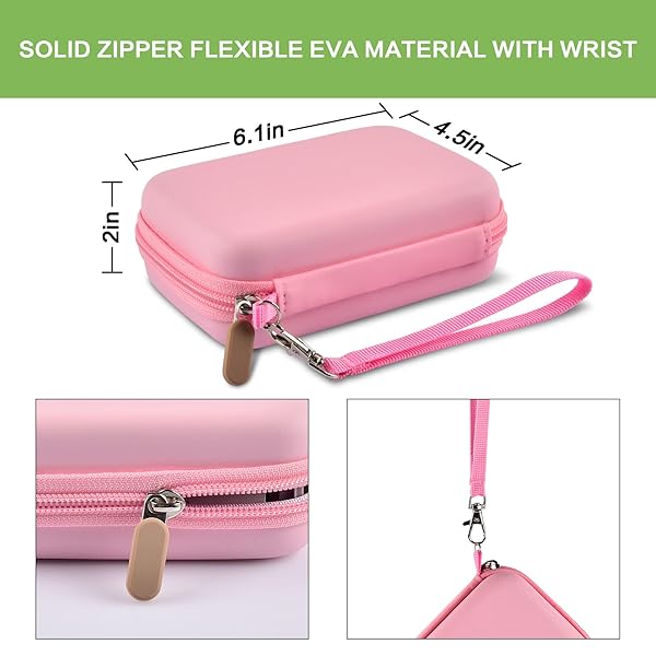 ALKOO ALKOO Case for NIIMBOT D11 & Phomemo D30 - Storage Bag for Canon Ivy, HP Sprocket Mini Printer & Label Accessories - View 6 of 8