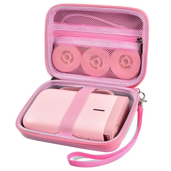 ALKOO ALKOO Case for NIIMBOT D11 & Phomemo D30 - Storage Bag for Canon Ivy, HP Sprocket Mini Printer & Label Accessories - View 2 of 8