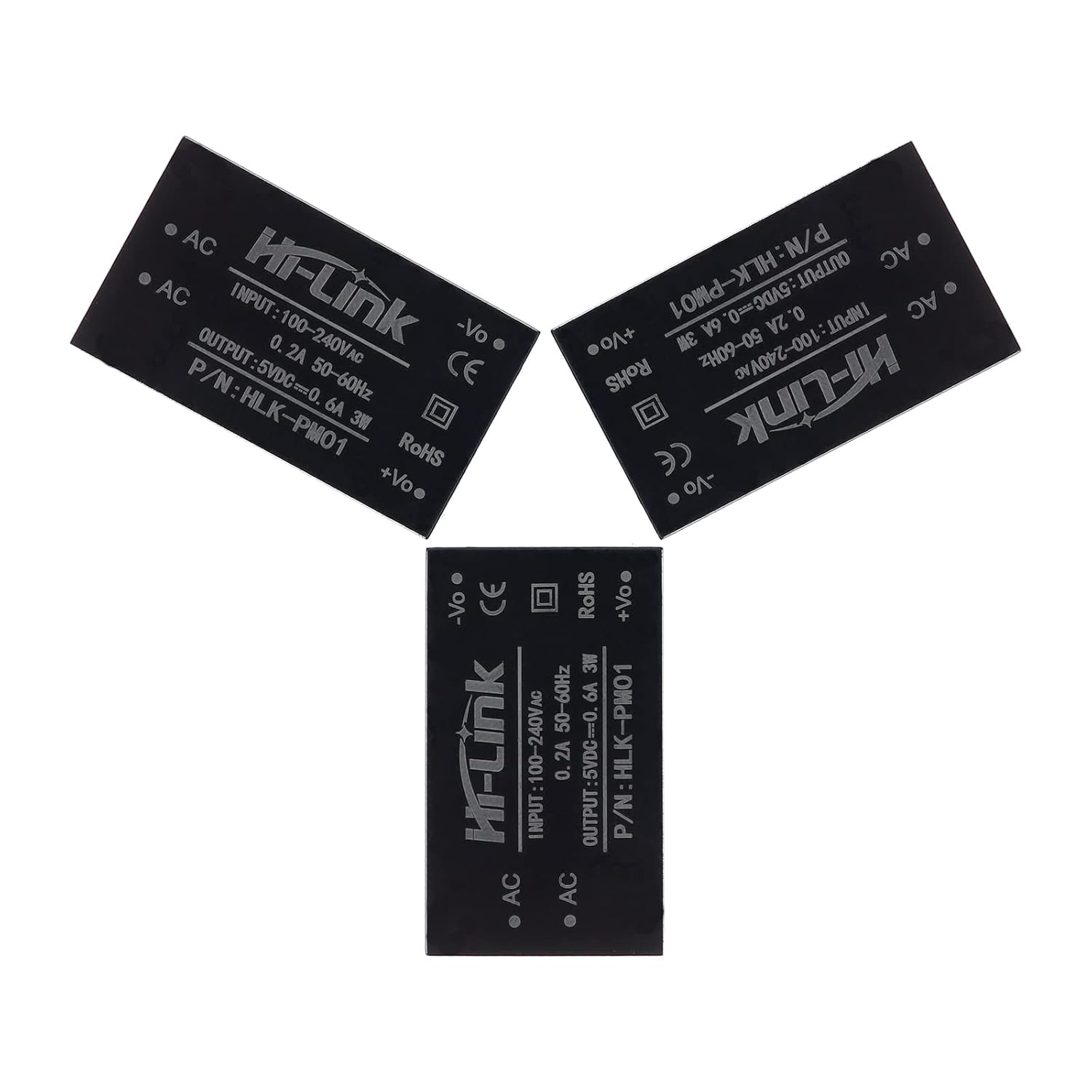 EC Buying EC Buying Mini Step-Down Power Supply Intelligent Home Switching DC Power Module 220V to 5V HLK PM01 AC DC Converter 3PCS - View 7 of 7