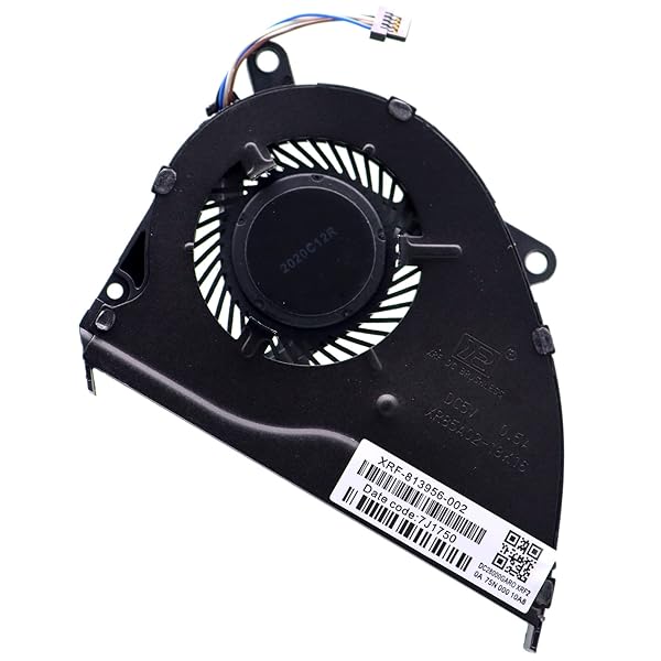 N\A Deal4GO L26368-001 CPU Cooling Fan Replacement for HP 14-CE Series - Black, Integrated GPU UMA Edition - View 7 of 7