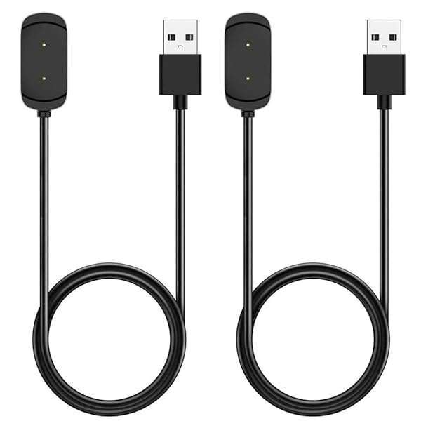Emilydeals Emilydeals 2-Pack Magnetic Charger for Amazfit T-Rex, GTS, GTR - 1m USB Charging Cable for Smart Watches