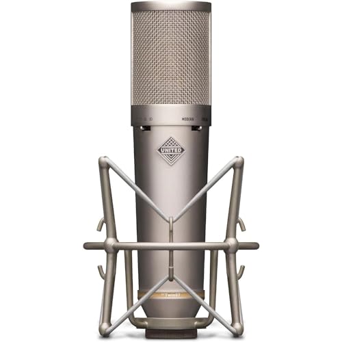 United Studio Technologies United Studio Technologies UT Twin 87: Premium Large Diaphragm Condenser Microphone for Superior Sound Quality