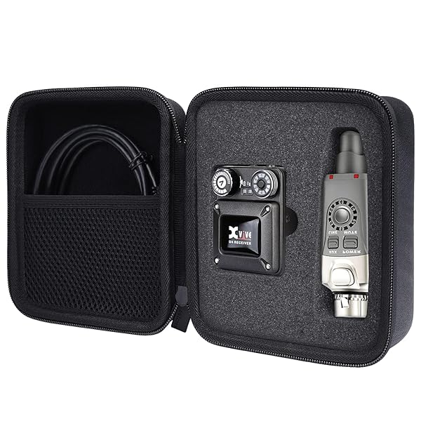 co2CREA co2CREA Hard Travel Case for Xvive U4 U4R Wireless IEM System - Durable Protection for Transmitter & Receiver - View 3 of 9