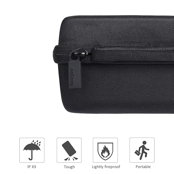 co2CREA co2CREA Hard Travel Case for Xvive U4 U4R Wireless IEM System - Durable Protection for Transmitter & Receiver - View 6 of 9