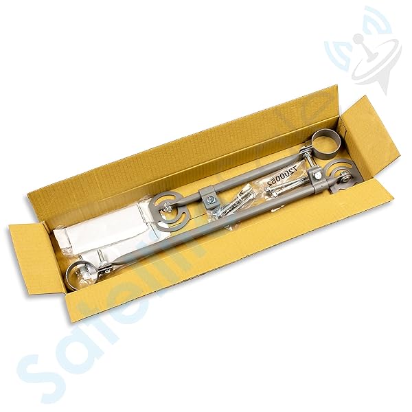 SatelliteSale "Adjustable SatelliteSale Universal 2 Support Arms: 19" & 33" Telescopic Monopoles with Screws & Mastic Pitch Pads" - View 8 of 10