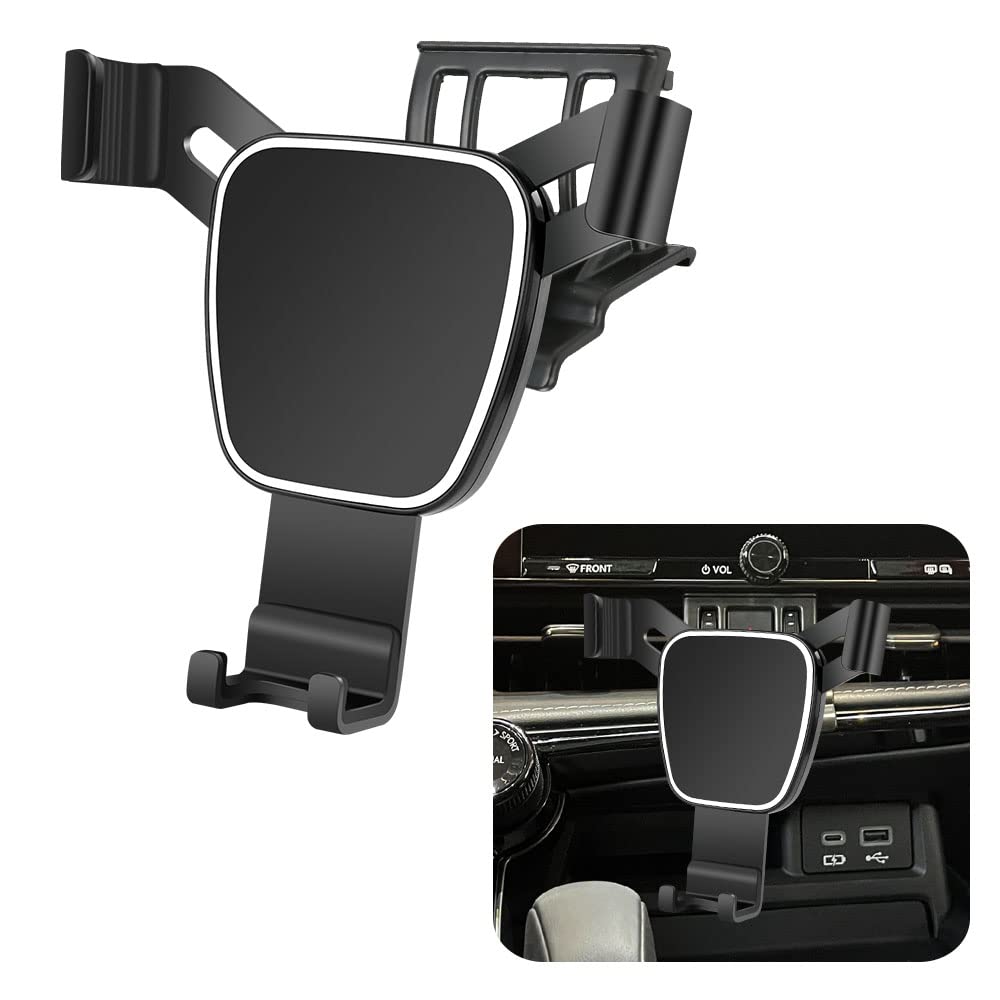 LUNQIN Car Phone Holder for Lexus NX 350 350h 250 450h SUV Auto Accessories Navigation Bracket Mobile Cell Phone Mount 2022 2023 2024 2025