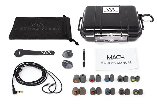Westone Audio Westone Audio MACH 50: Premium 3-Way, 5-Driver Universal IEMs for Audiophiles - View 3 of 5