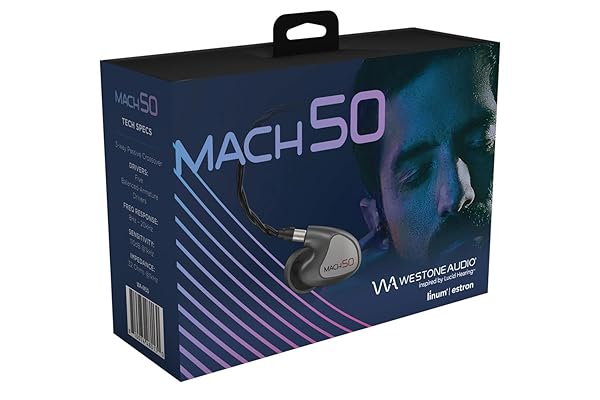 Westone Audio Westone Audio MACH 50: Premium 3-Way, 5-Driver Universal IEMs for Audiophiles - View 4 of 5