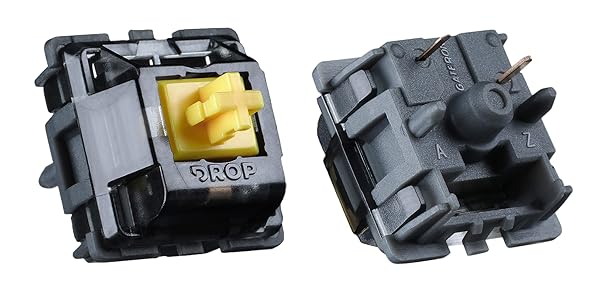 DROP DROP Holy Panda X Mechanical Keyboard Switches - Quiet Tactile 5-Pin, 65g, PCB Mount, 35 PCS - Upgrade Your Gaming Experience!