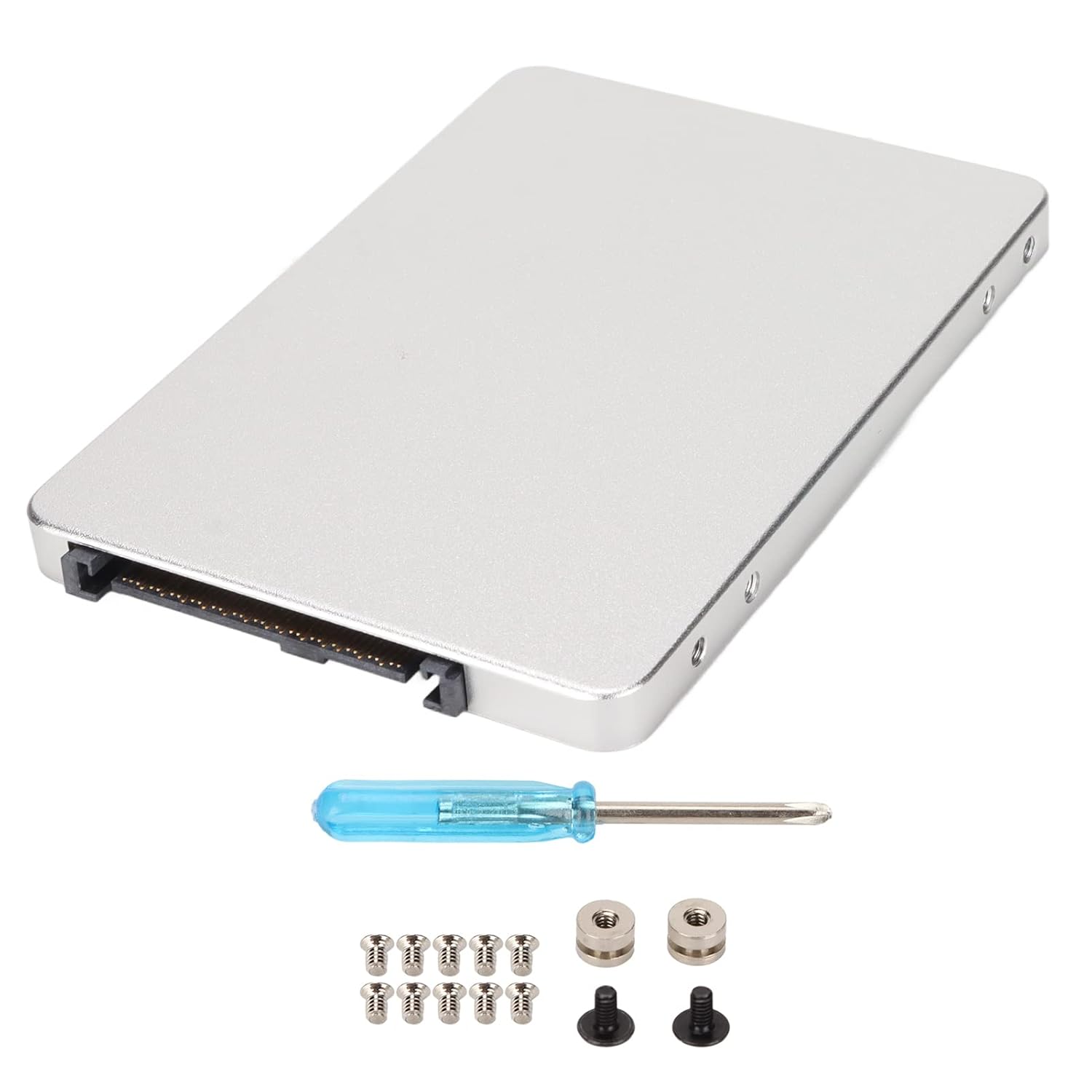 Heayzoki M Key to M.2 NVME SSD Enclosure 2.5 inch Hard Disk Box Easy Installation PCIE 4.0 x 4 SATA 6G U.2 SFF8639 PH416BOX 1PCS