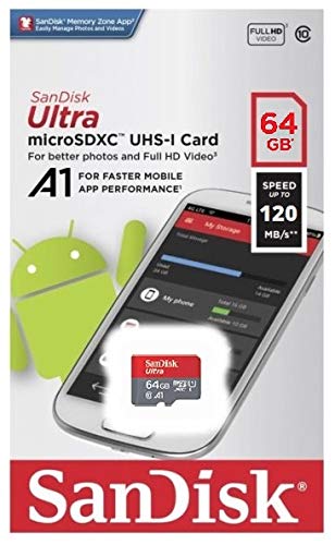 Everything But Stromboli SanDisk 64GB Ultra MicroSD Card for Lenovo Tab P11 Plus & Pro - Class 10 A1 Bundle with Card Reader - View 4 of 8