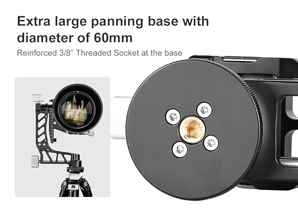 SUNWAYFOTO Buy SUNWAYFOTO GH-04 Lightweight Gimbal Head - Durable 120mm Arca Compatible Clamp for Smooth Photography - View 9 of 11