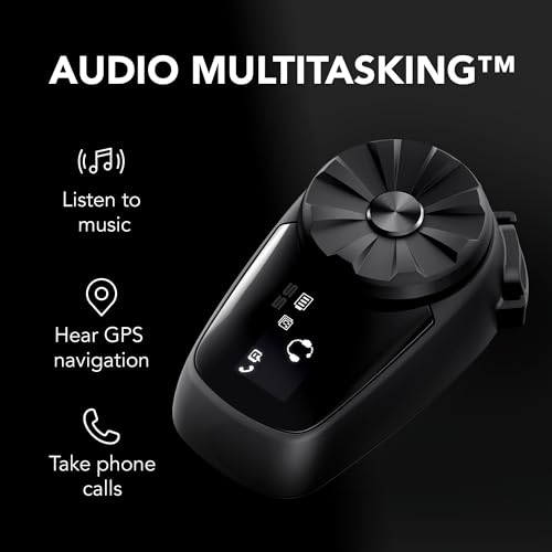 SENA Buy Sena 5S Motorcycle Bluetooth Communication System - Black Single Pack for Clear Riding Conversations - View 5 of 6