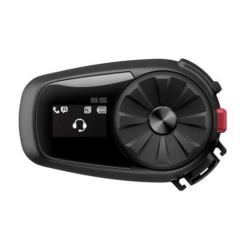 SENA Buy Sena 5S Motorcycle Bluetooth Communication System - Black Single Pack for Clear Riding Conversations