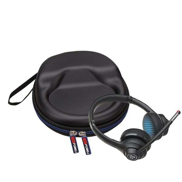 FBLFOBELI FBLFOBELI Hard Carrying Case for JLab Go Work Gen 2 & Studio Headphones - Shockproof Storage Bag - View 8 of 9