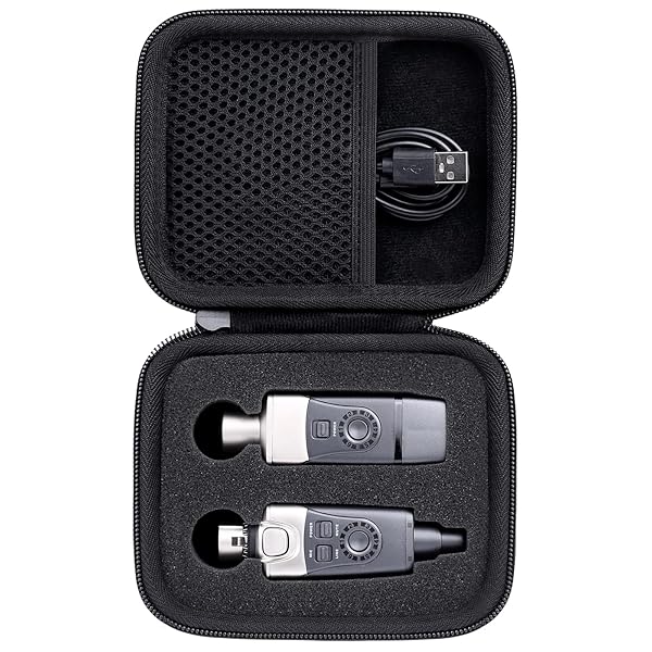 co2CREA co2CREA Hard Case for Xvive U3 U3C Wireless Microphone System - Protect Your XLR Transmitter & Receiver