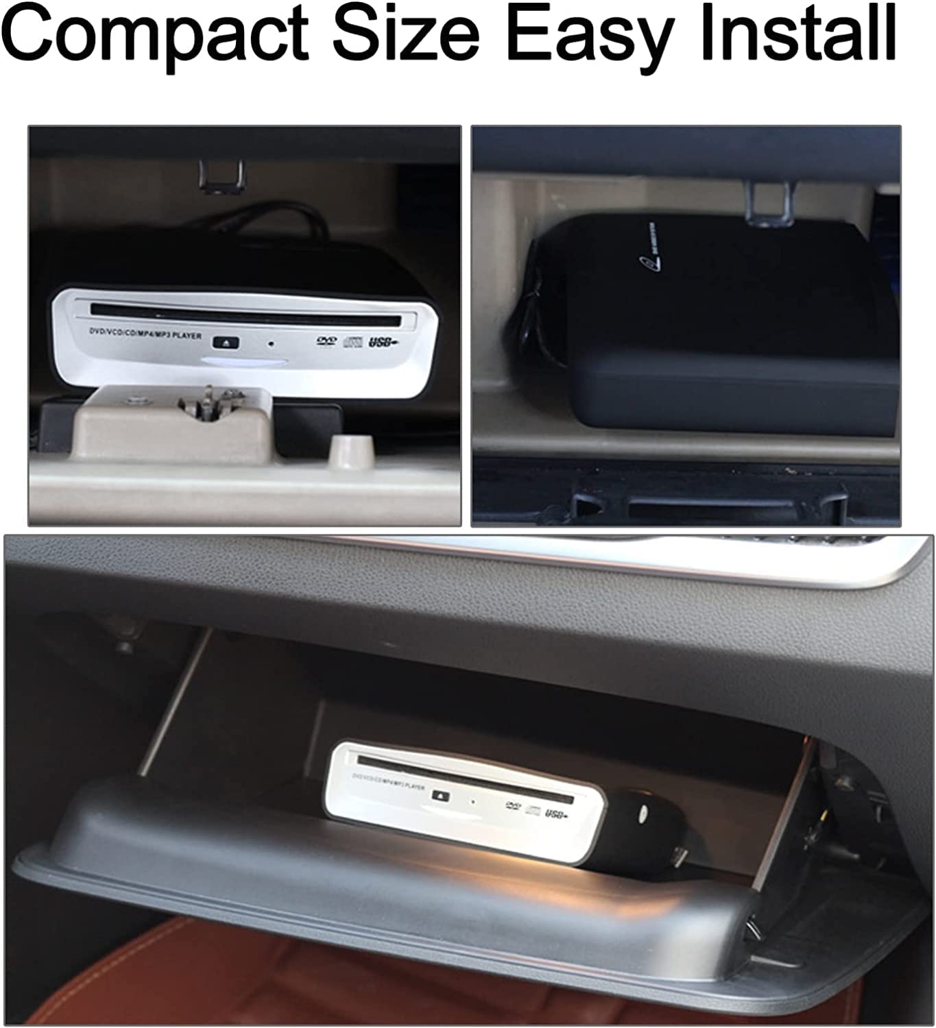 External Car CD Player USB Device for Android Navigation Plug and Play Compatible with Android Version 4.4 and Above - View 6 of 7