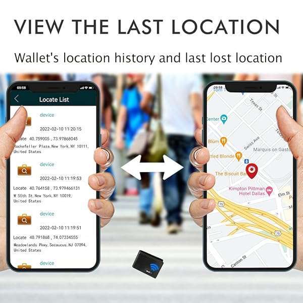 SMART CC SMART CC Anti-Lost Bluetooth Wallet Tracker - Slim GPS Wallet for Men | Minimalist Credit Card Holder Gift - View 5 of 6