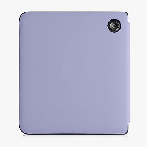 kwmobile KWMobile Origami Case for Kobo Libra 2 - Slim PU Leather Cover & Stand in Lavender - View 4 of 10