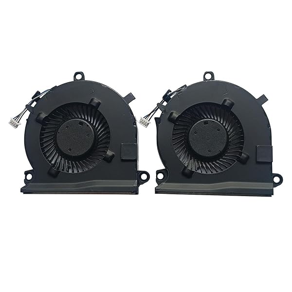 PYDDIN 2 Pack Cooling Fans for HP Pavilion Gaming 15-EC & 16-A Series - Replacement Fan L77560-001 - View 2 of 2