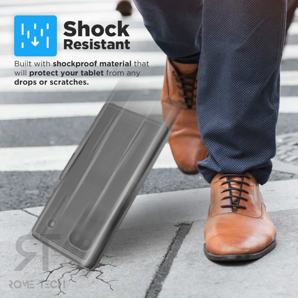 Rome Tech Holster Case for Google Pixel 6a Slim Heavy Duty Shell with Belt Clip and Kickstand Rugged Phone Cover Dot Style Black - View 6 of 6