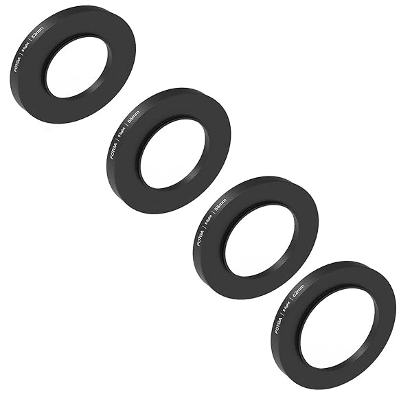 FOTGA Fotga Aluminum Lens and Filter Ring Adapter Set 52mm 55mm 58mm 62mm for DP500IIIS S.Light Mini Matte Box