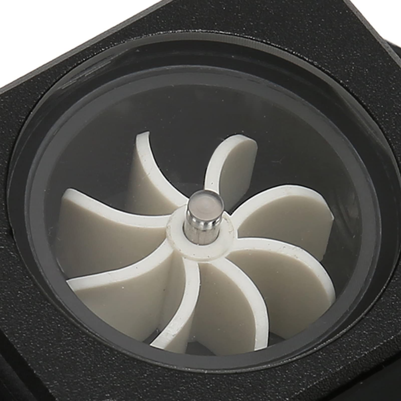 GOWENIC Water Cooling Meter Indicator 12V Small PC Acrylic Rustproof 3pin G1/4 Thread for Efficient PC Water Cooling System Black - View 5 of 9