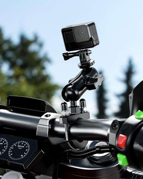 BRCOVAN Buy BRCOVAN Handlebar U-Bolt Mount Base with 1'' TPU Ball - Fits 0.5'' to 1.25'' Rails, Compatible with RAM Mounts & Phone Holders - View 10 of 11