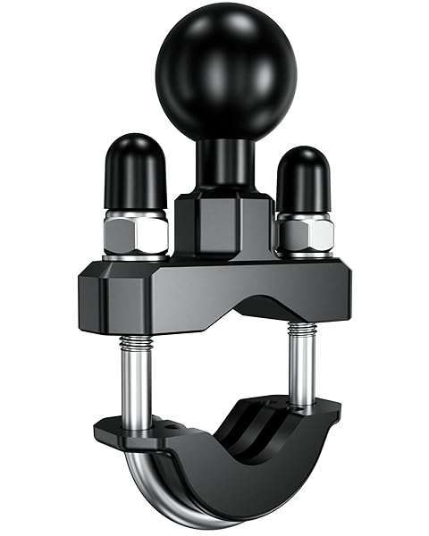 BRCOVAN Buy BRCOVAN Handlebar U-Bolt Mount Base with 1'' TPU Ball - Fits 0.5'' to 1.25'' Rails, Compatible with RAM Mounts & Phone Holders - View 3 of 11