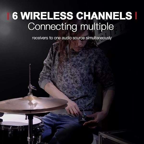 Xvive Xvive U4R2 Wireless In-Ear Monitor System: Ultimate Sound Quality & Performance - View 7 of 7