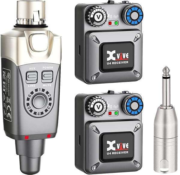 Xvive Xvive U4R2 Wireless In-Ear Monitor System: Ultimate Sound Quality & Performance - View 2 of 7