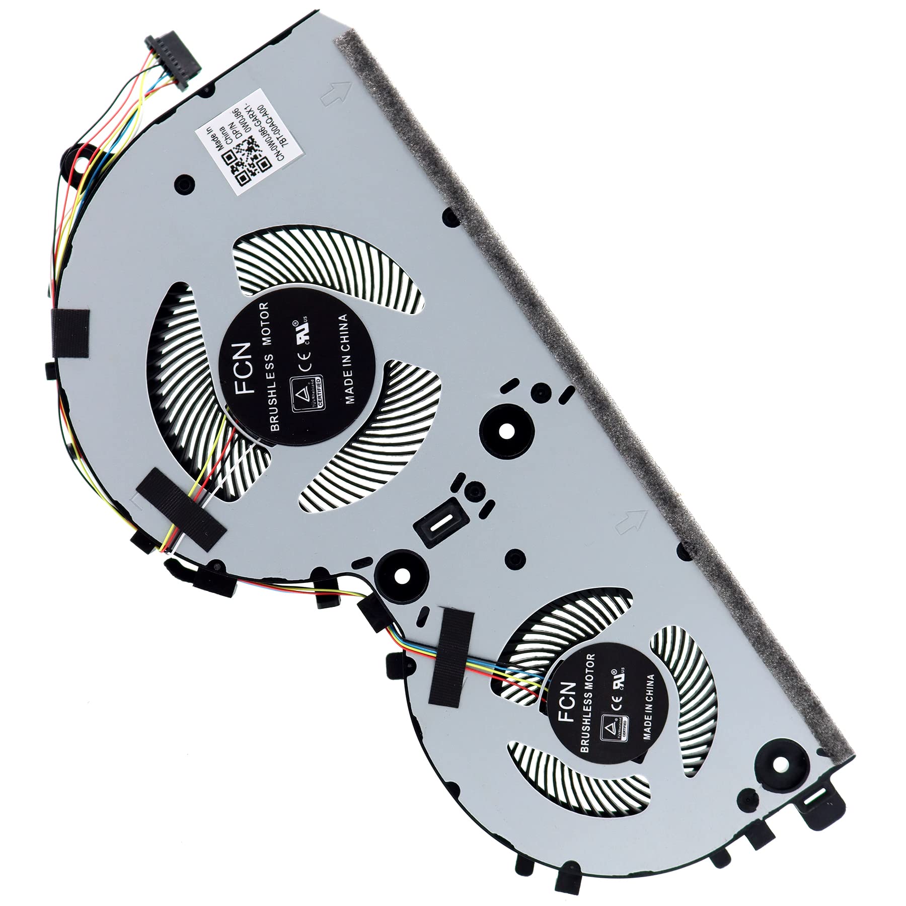 Deal4GO CPU Cooling Fan NS85B24-18K01 Replacement for Lenovo IdeaPad L340-15 L340-17 Black - View 3 of 4