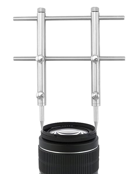 QWORK "QWORK DSLR Camera Lens Repair Tool Kit: Anti-Magnetic Set for Canon, Nikon, Sony & Olympus - 3/8" to 3-15/16" Compatibility" - View 4 of 10