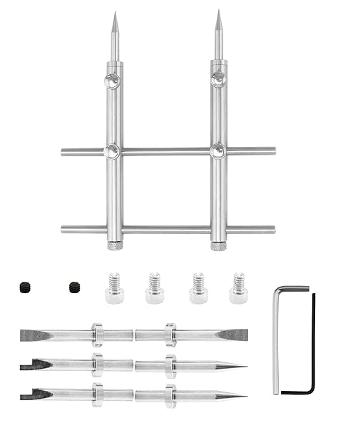 QWORK "QWORK DSLR Camera Lens Repair Tool Kit: Anti-Magnetic Set for Canon, Nikon, Sony & Olympus - 3/8" to 3-15/16" Compatibility" - View 9 of 10