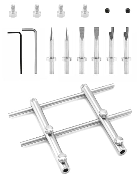 QWORK "QWORK DSLR Camera Lens Repair Tool Kit: Anti-Magnetic Set for Canon, Nikon, Sony & Olympus - 3/8" to 3-15/16" Compatibility" - View 3 of 10