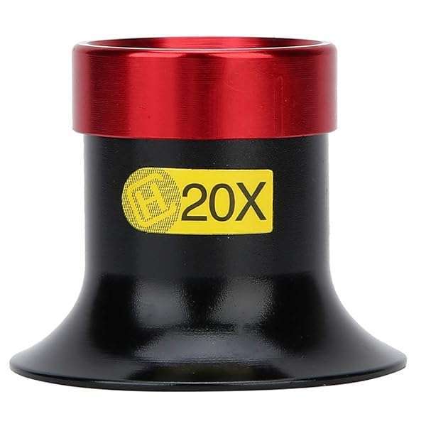 Joyzan 20X Watchmaker Loupe - Portable Magnifying Glass for Watch Repair & Inspection | Ideal Tool for Jewelers & Technicians