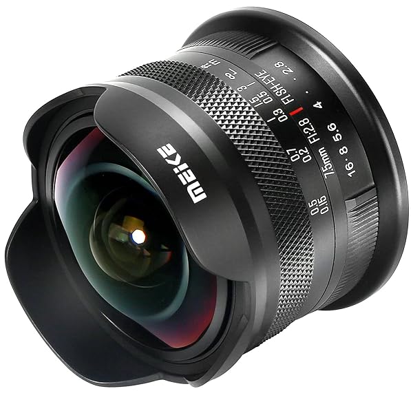 Meike Meike 7.5mm f2.8 Fisheye Lens for Nikon Z Cameras: Ultra Wide Angle & Manual Focus - View 3 of 7