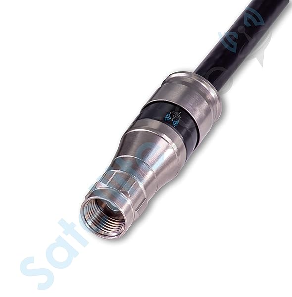 SatelliteSale Buy SatelliteSale RG-11 Coaxial Connectors - 10 Pack Indoor/Outdoor Fittings for Optimal Performance - View 7 of 9