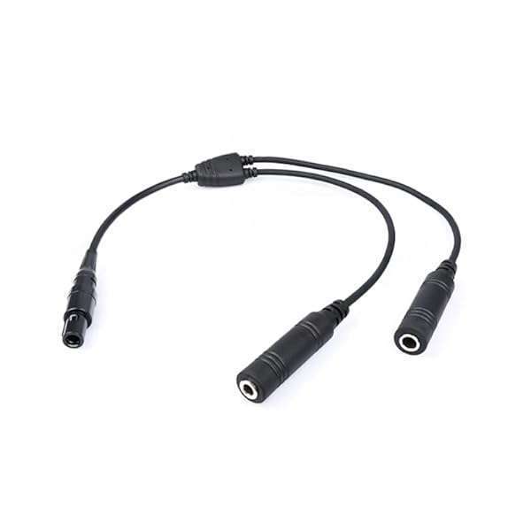 R SPIDER WIRELESS GA Headset to 6 Pin Lemo Connector Adapter: Enhance Your Aviation Experience - View 4 of 5