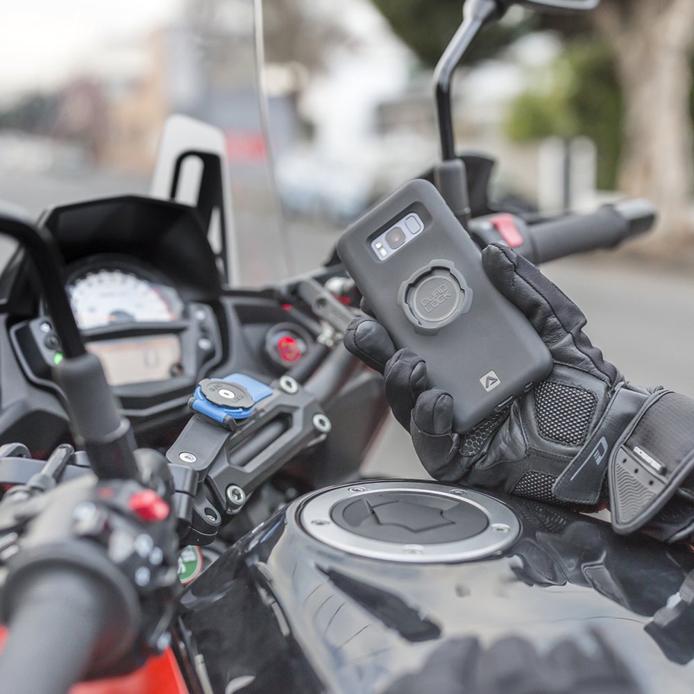 Quad Lock Quad Lock Motorcycle/Scooter Mirror Mount for iPhone & Samsung Galaxy - Secure Phone Holder - View 6 of 8
