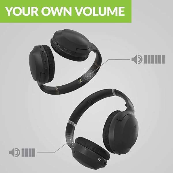 Avantree Avantree Duet: Dual Wireless Headphones for TV - Clear Dialogue & Volume Boost for Seniors, Scalable to 100 Headphones - View 5 of 9