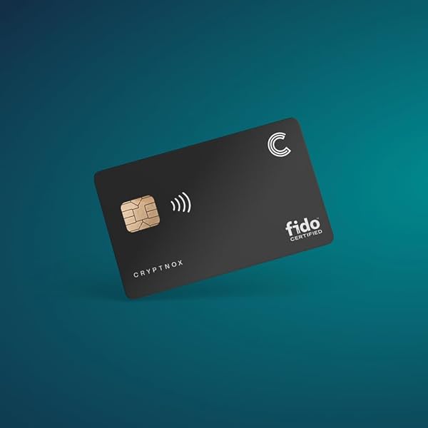 Cryptnox Cryptnox FIDO2 Security Key: Passwordless 2FA Authentication for Microsoft, Apple, Google & More - NFC Card Format - View 2 of 7