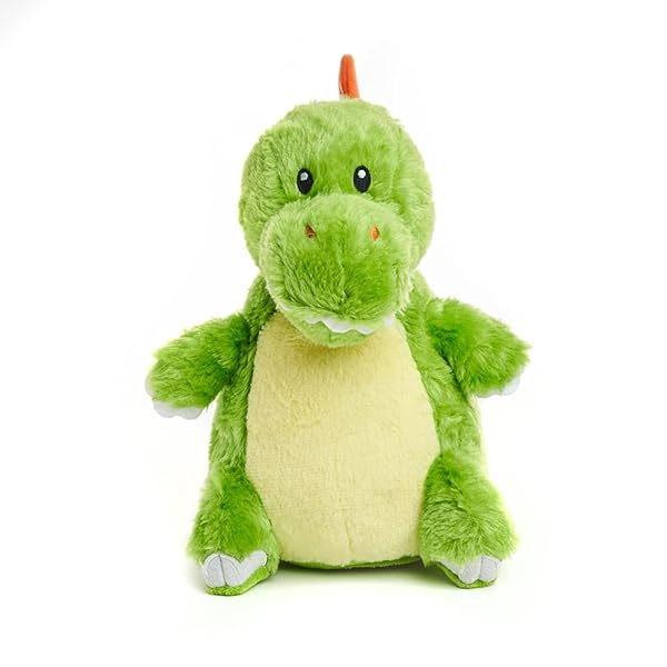 Cuddle Barn "Shop Cuddle Barn Dino Brites Waddlin' Terry - Animated 10" Green T-Rex Plush Toy | Perfect Gift for Kids!" - View 4 of 8