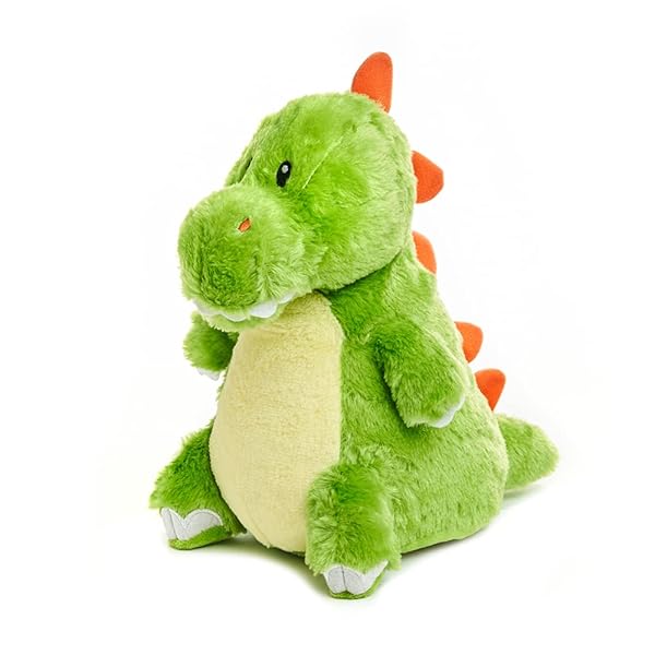 Cuddle Barn "Shop Cuddle Barn Dino Brites Waddlin' Terry - Animated 10" Green T-Rex Plush Toy | Perfect Gift for Kids!" - View 5 of 8