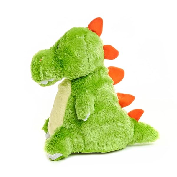 Cuddle Barn "Shop Cuddle Barn Dino Brites Waddlin' Terry - Animated 10" Green T-Rex Plush Toy | Perfect Gift for Kids!" - View 6 of 8