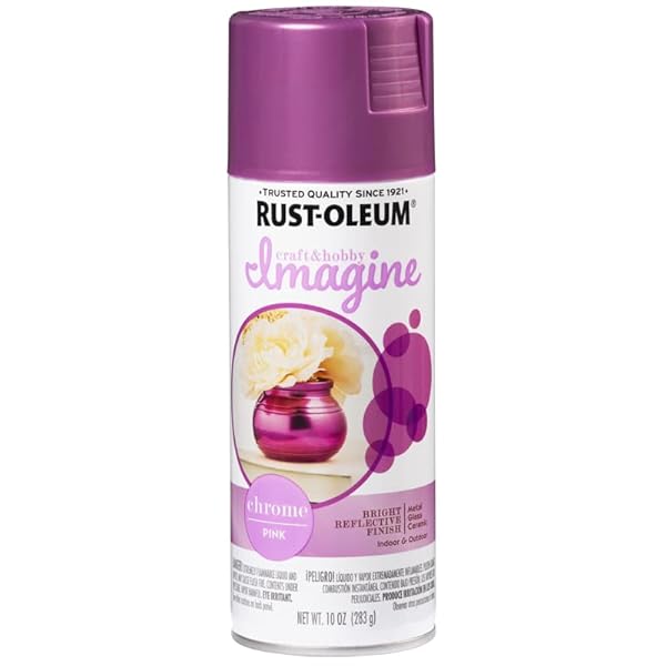 Rust-Oleum Rust-Oleum Imagine Chrome Pink Spray Paint - 10 oz for Craft & Hobby Projects