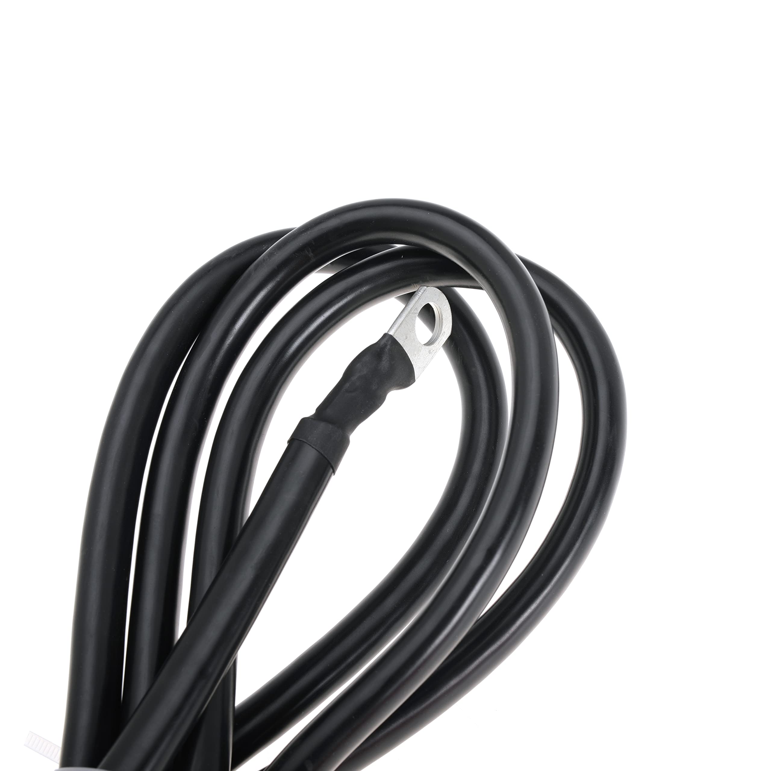 2 AWG Battery Cable Set Pure Copper Inverter Cables 7FT for Solar Marine Boat RV Car Motorcycle 2pcs with 3/8 in Lugs - View 8 of 9